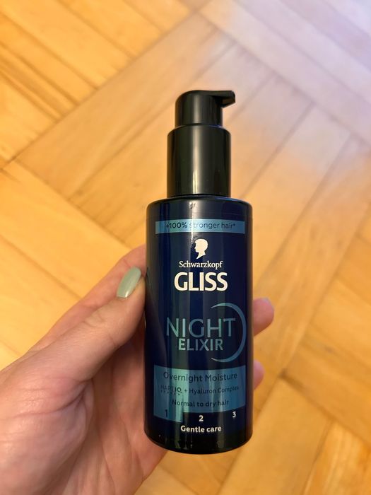 Schwarzkopf Gliss Night Elixir Overnight Moisture NOWY
