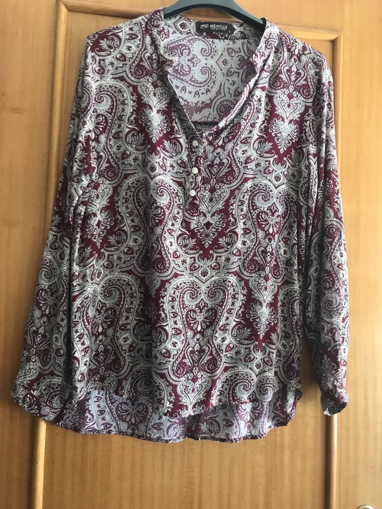 Blusa estampada tam S