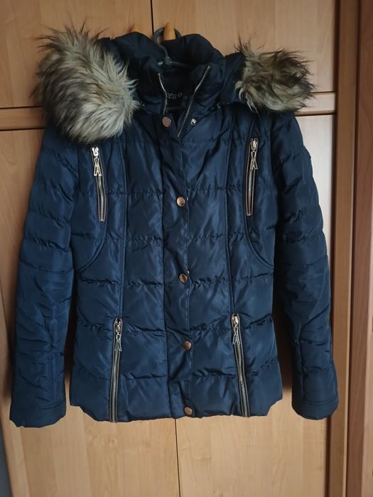 Куртка зимова М темно синя