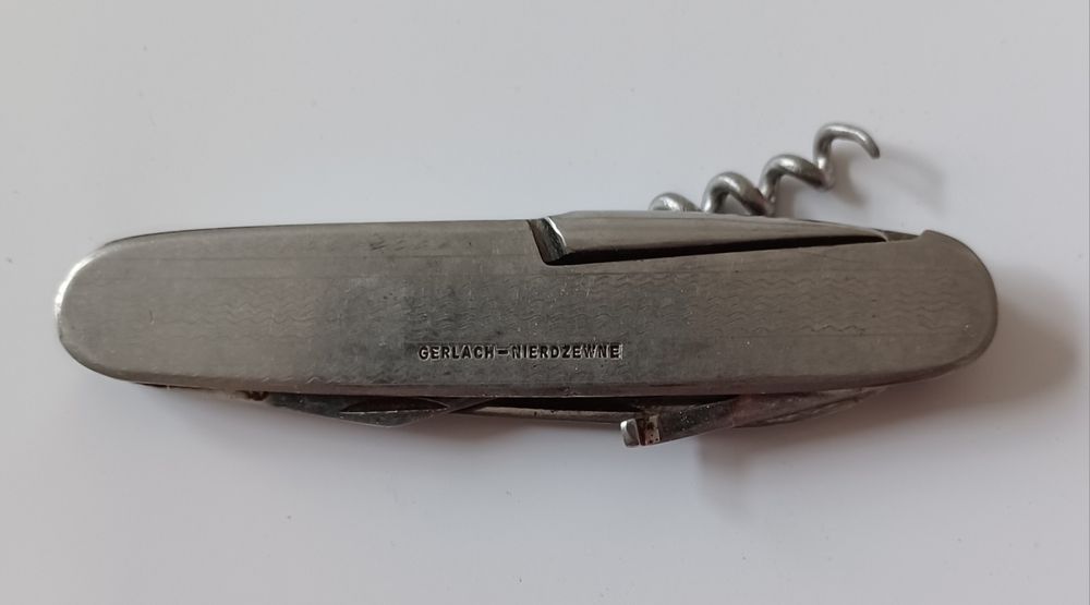 Gerlach stary scyzoryk PRL wielofunkcyjny