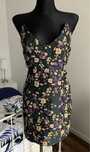 Missguided gorsetowa sukienka mini w kwiatki coquette L