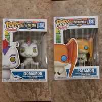 Funko pop Digimon #1387 Patamon #1386 Gomamon