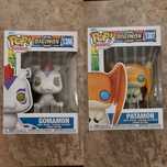 Funko pop Digimon #1387 Patamon #1386 Gomamon