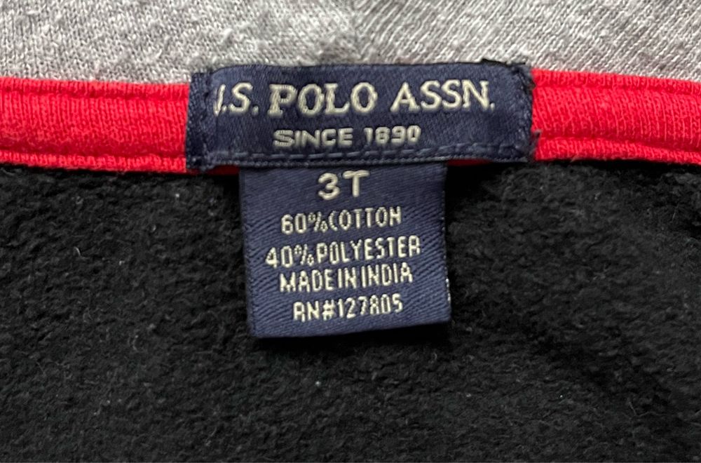 Bluza U.S. POLO ASSN na wiek 3 lata, r. 98