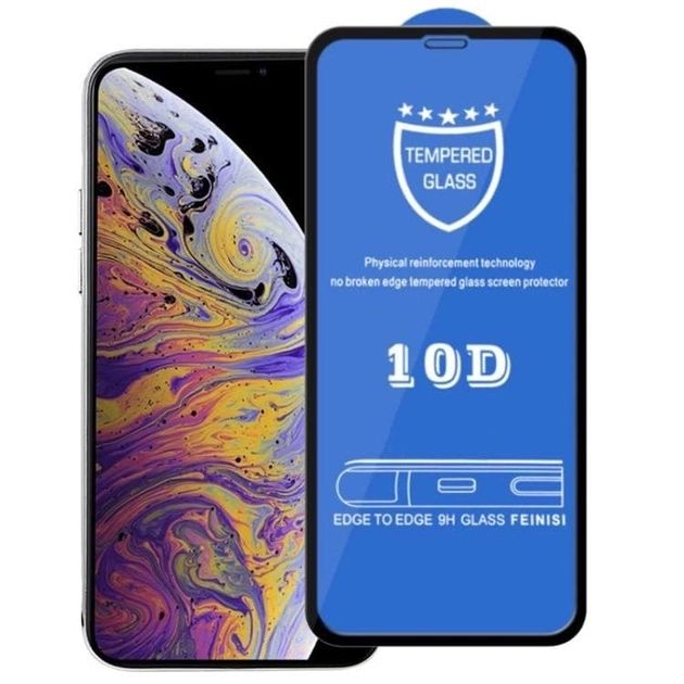 Защитное стекло 10D для iPhone айфон  13/13 Pro/13 Pro Max