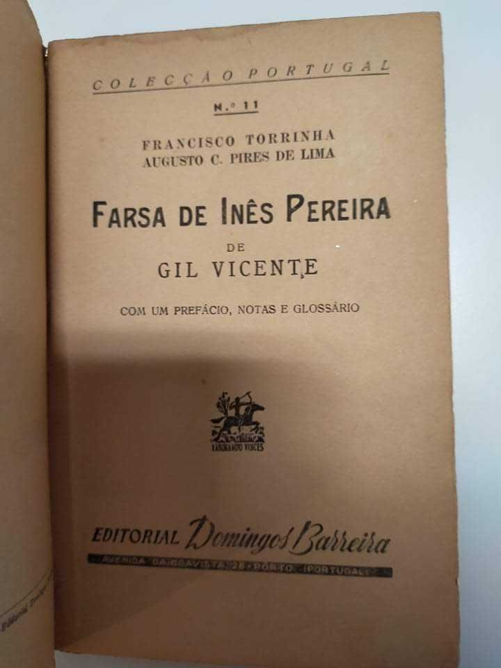 Farsa de Inês Pereira, de Gil Vicente