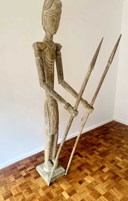 RESERVADO | Estátua em teca de Bali (Indonésia)