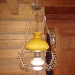 Lampa wisząca mosiężna zdobiona żyrandol kinkiet lampy PRL vintage