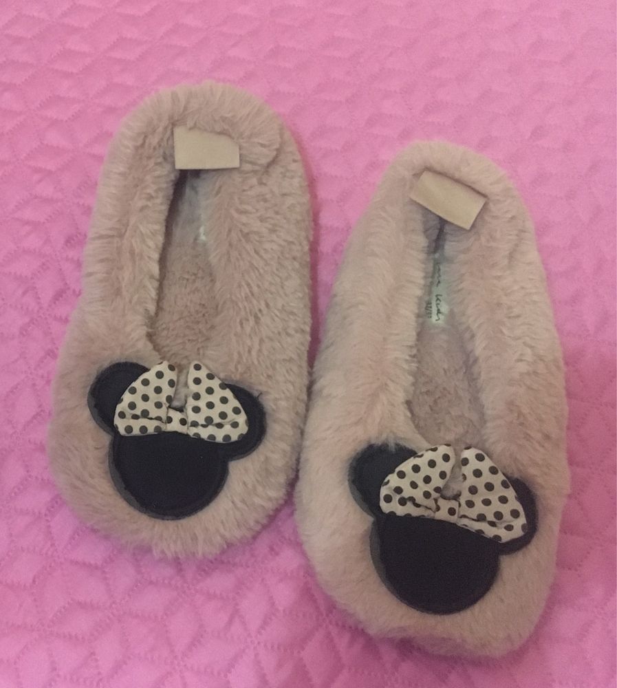 Pantufas quentinhas da Minnie