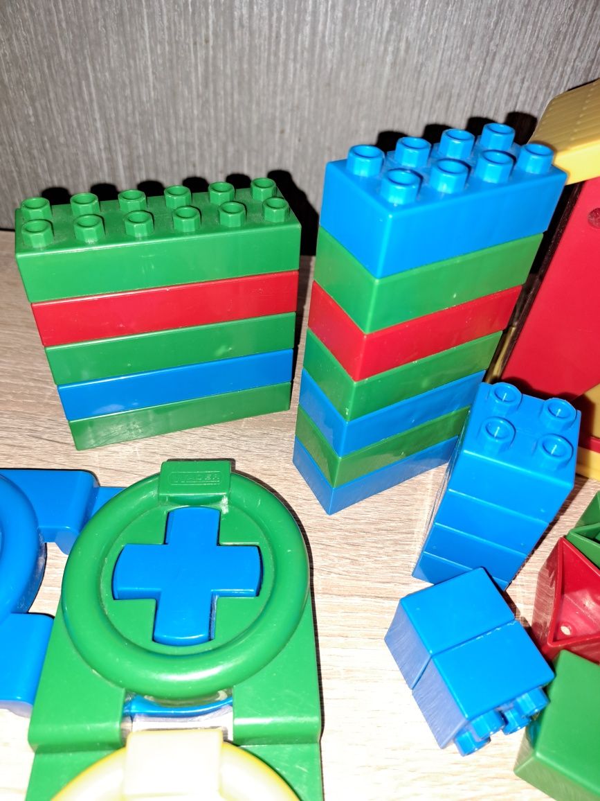 Zestaw Wader sorter klocki auta puzzle