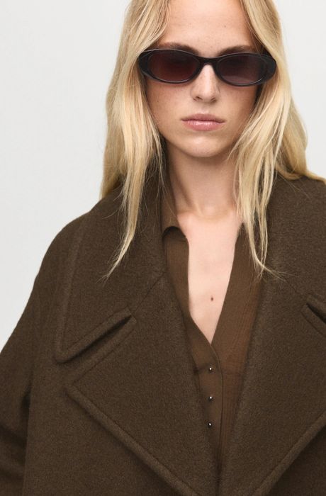 Пальто оверсайз ,mango,розмір xl