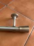Varao inox para cortinas 2,20 metros