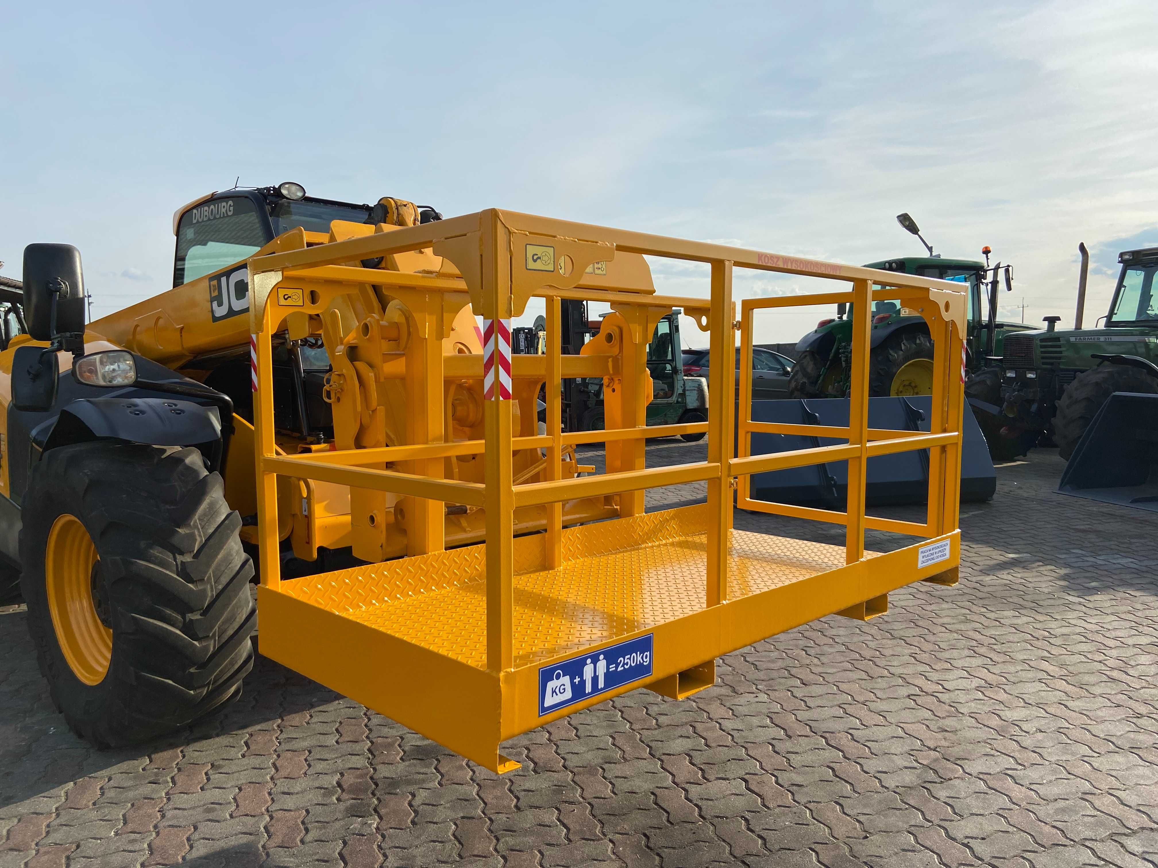 Kosz wysokościowy Jcb platforma robocza ładowarka Manitou Cat Merlo