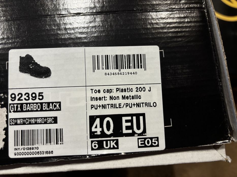 Buty robocze ROBUSTA GTX BARBO 40