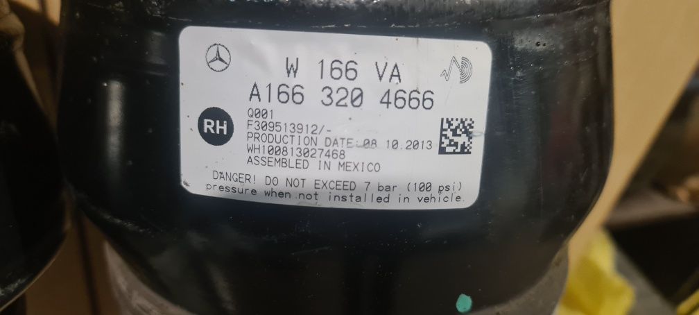 Пневмо стойки Mercedes W166

Пневмо стойки Mercedes W166