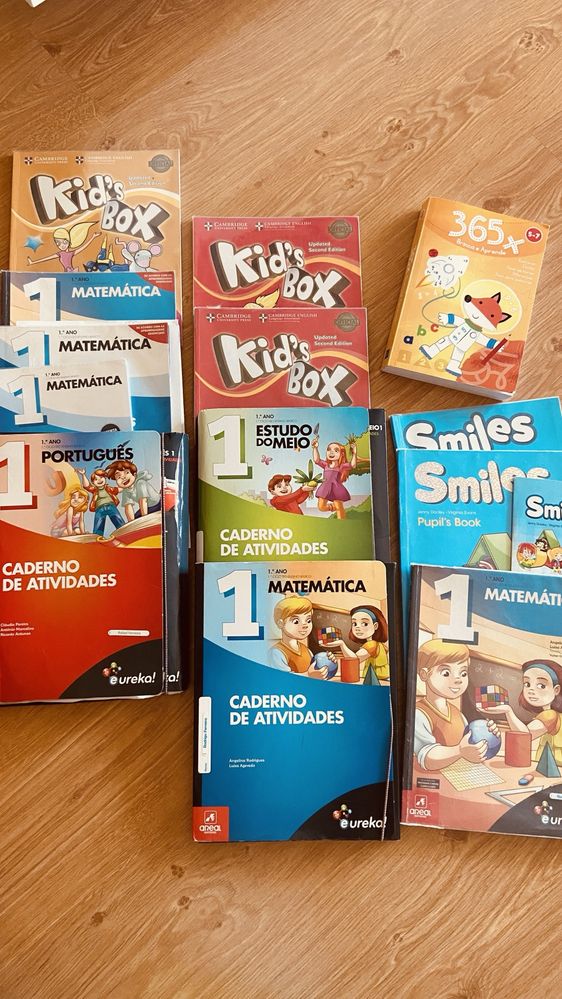 Manuais escolares e Livros de Inglês