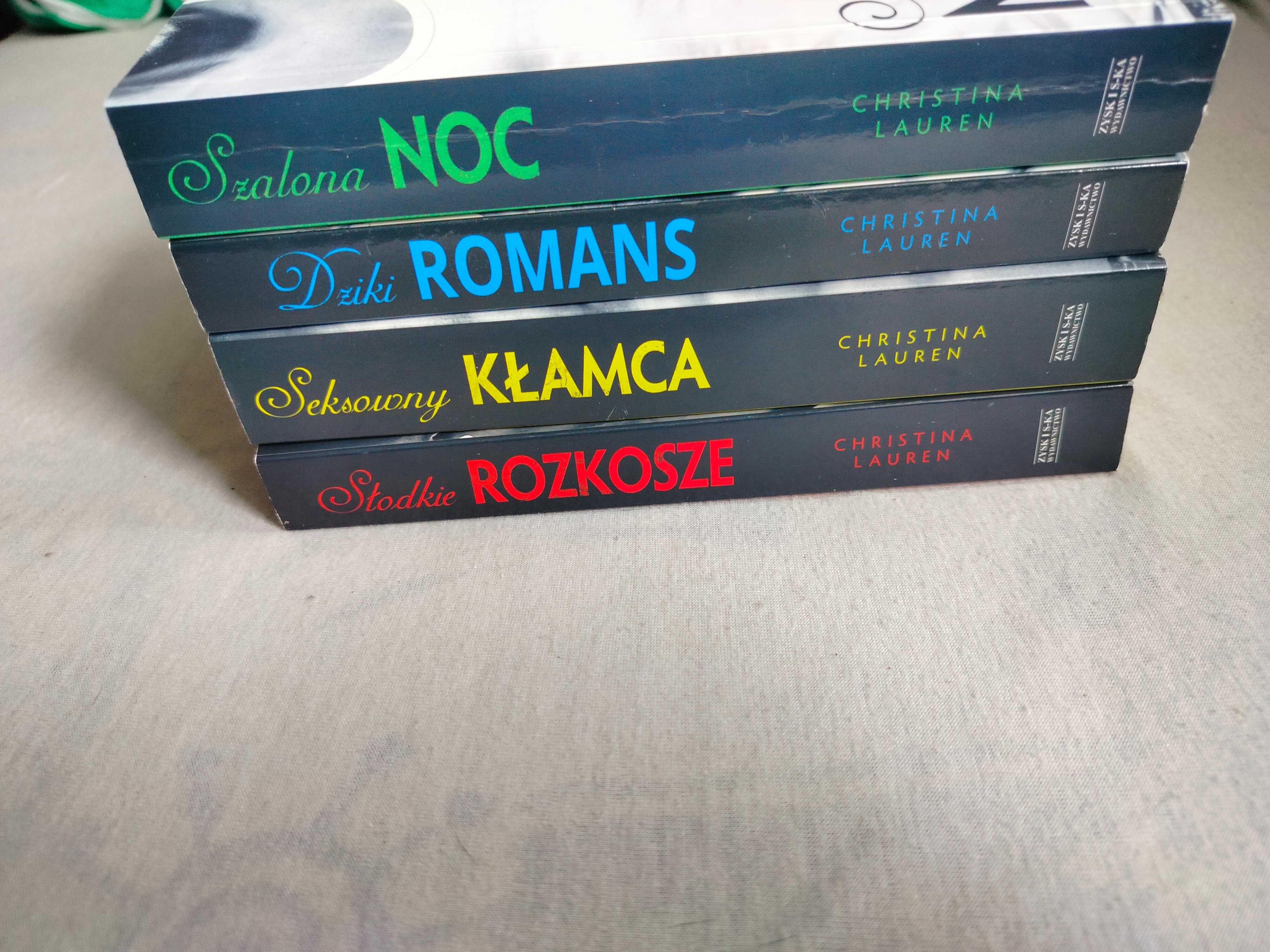 Słodkie rozkosze,Szalona noc,Dziki romans,Seksowny kłamca Ch. Lauren
