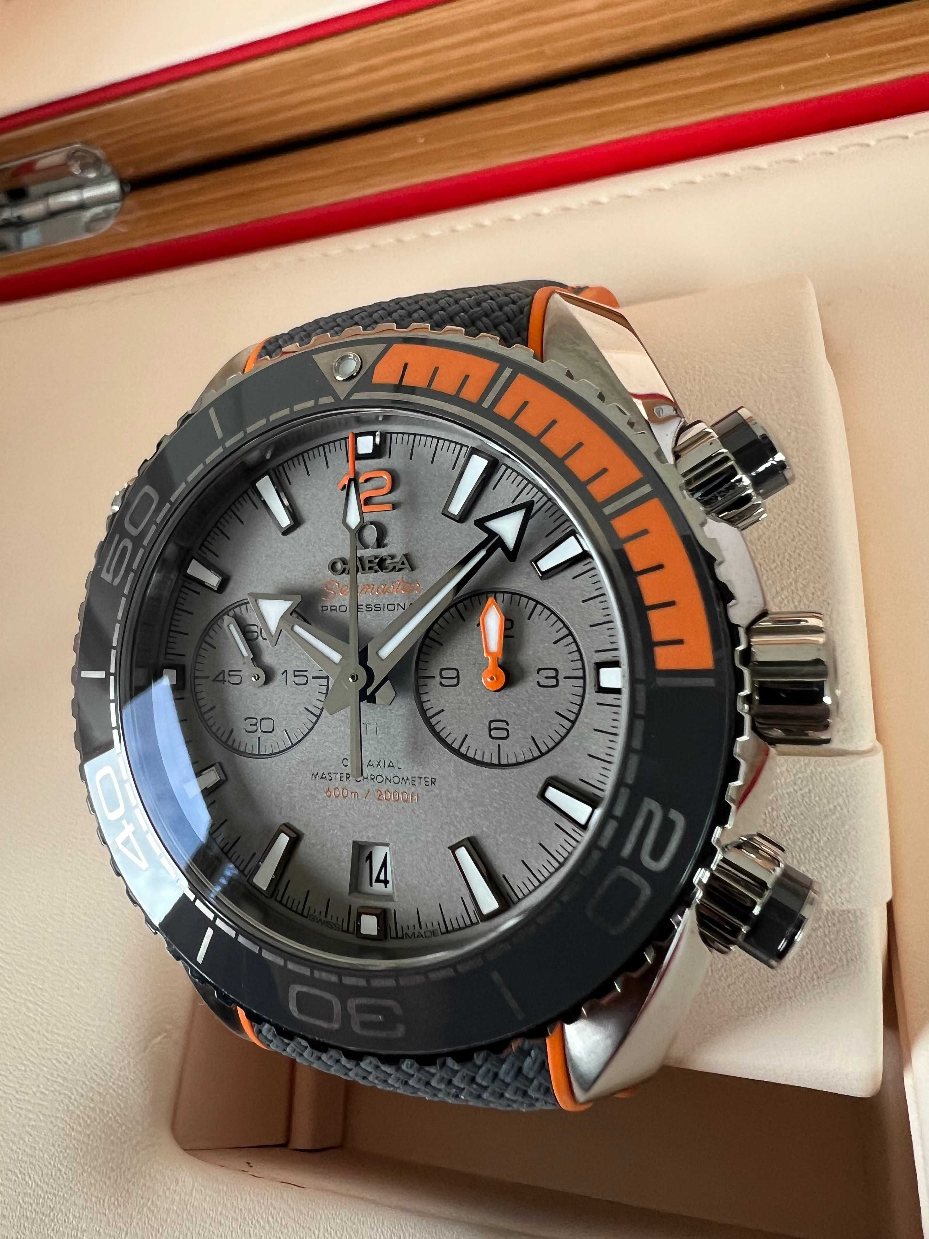 Omega Seamaster Planet Ocean Chronograph Titanium  /  2022