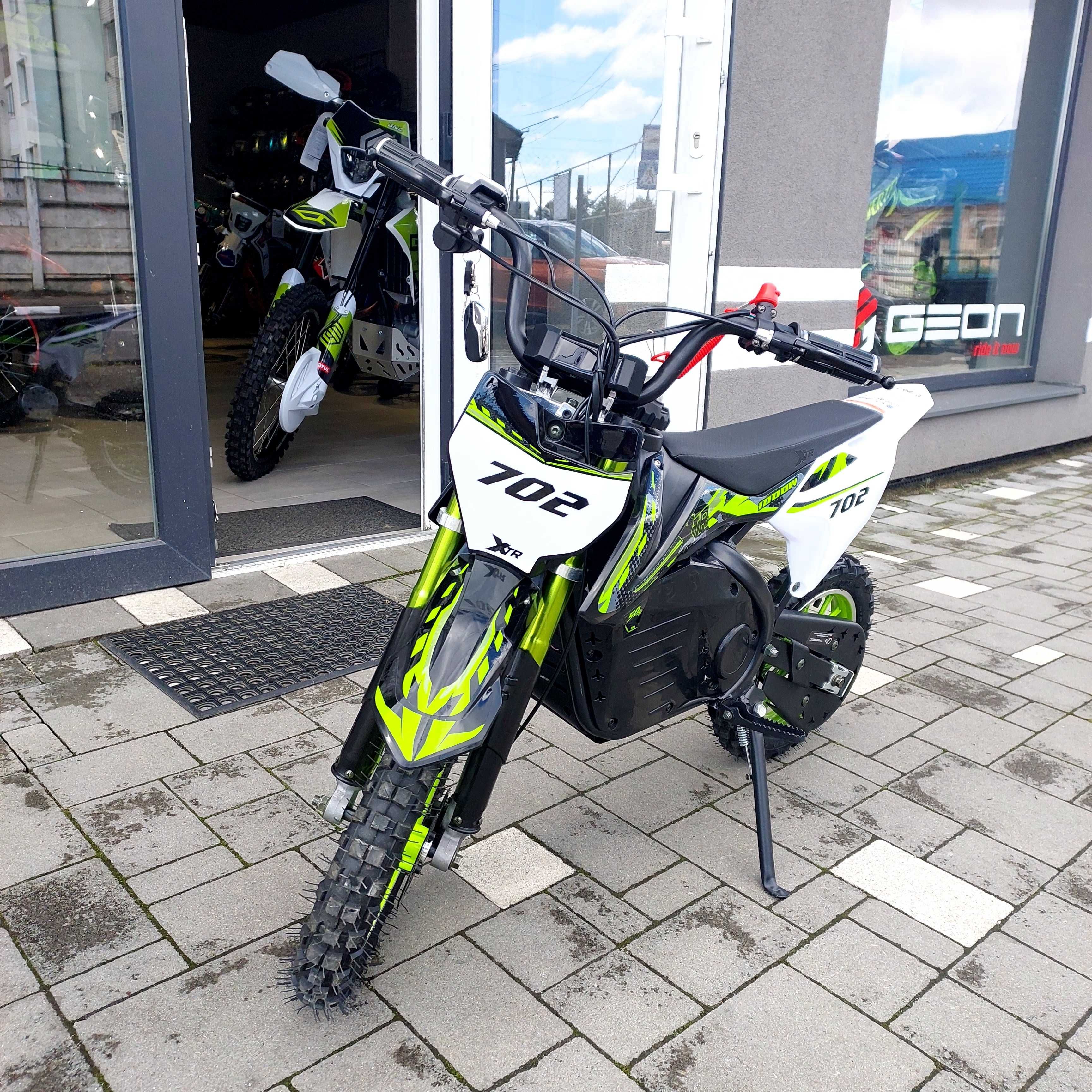 Електричний пітбайк XTR E-702,  1000W, 6-9 років, доставка, гарантія