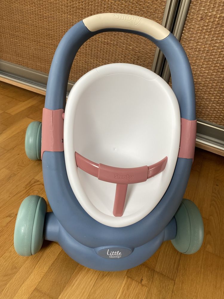 Chodzik | Wózek | Pchacz dla lalki 3w1 – Smoby