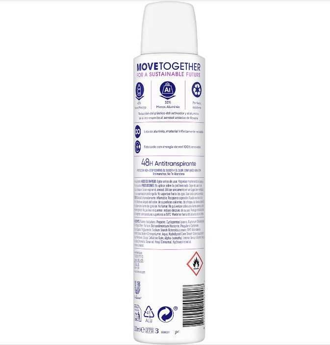 Rexona Dezodorant Antyrespirant 48h 0% Alkohol