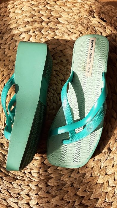 Chinelos Ipanema Gisele Bundchen (salto alto) - Nº 38 (Eur)