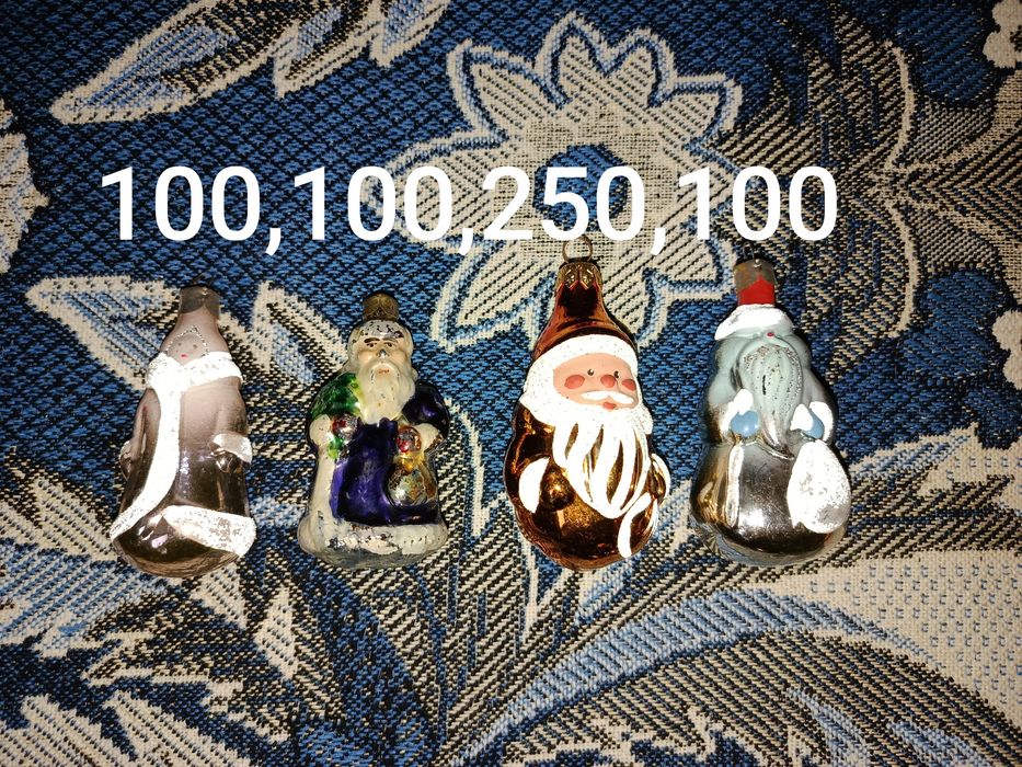 Ёлочные игрушки СССР