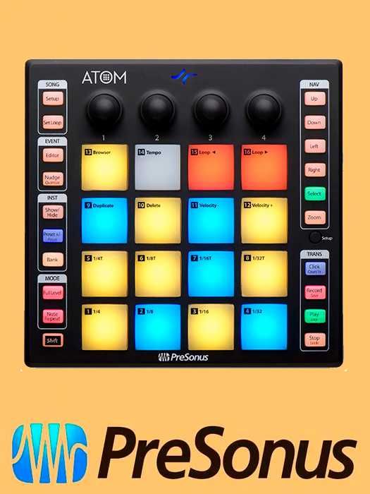 Presonus ATOM Producer Lab Pad \ Midi контролер \ аудіоінтерфейс \