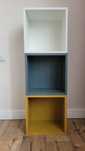3 półki Ikea EKET + listwy