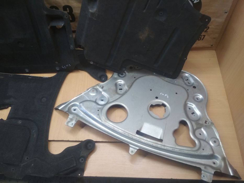 Защита днища BMW F30 захист двигуна БМВ Ф30 облицовка шрот