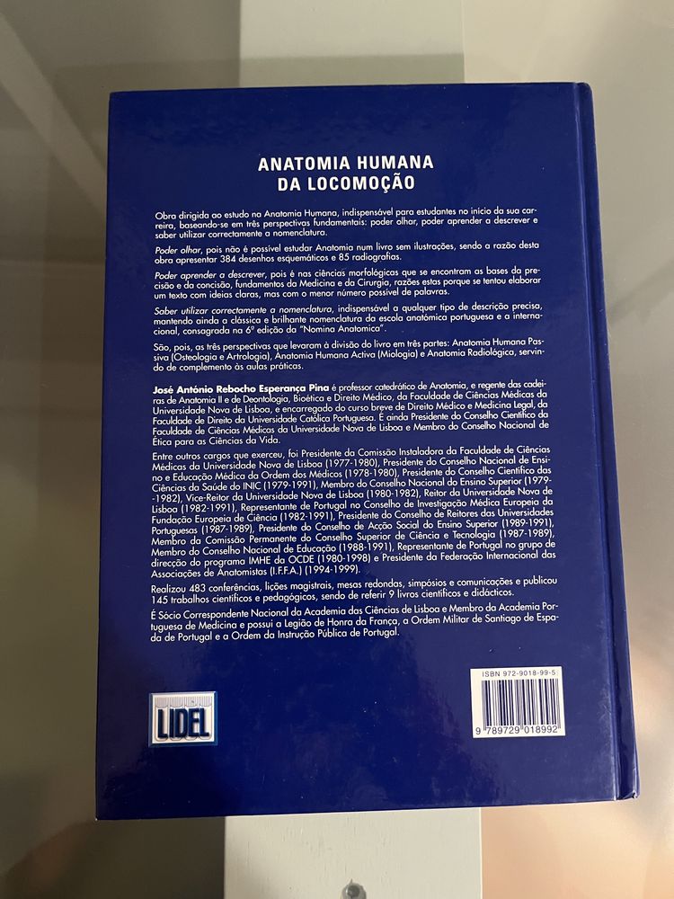 Anatomia Humana da Locomoção J. A. Esperança Pina