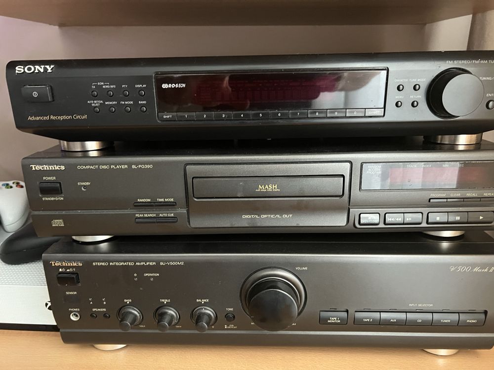 Zestaw Technics/Sony tuner