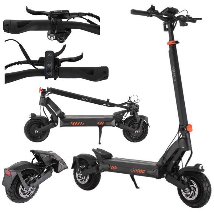 Hulajnoga elektryczna SRCT S3 APEX 2x1000W NFC 20,8Ah 10cali 65km/h