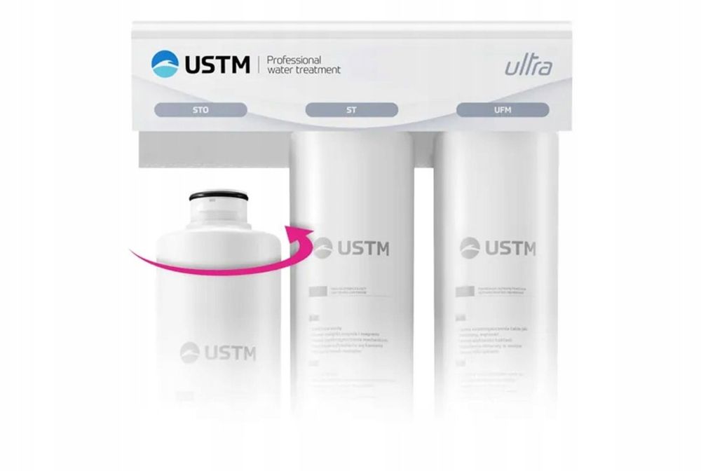 UST-M Filtr zmiękczający wodę z membraną antybakteryjną ULTRA-NEW-STYL