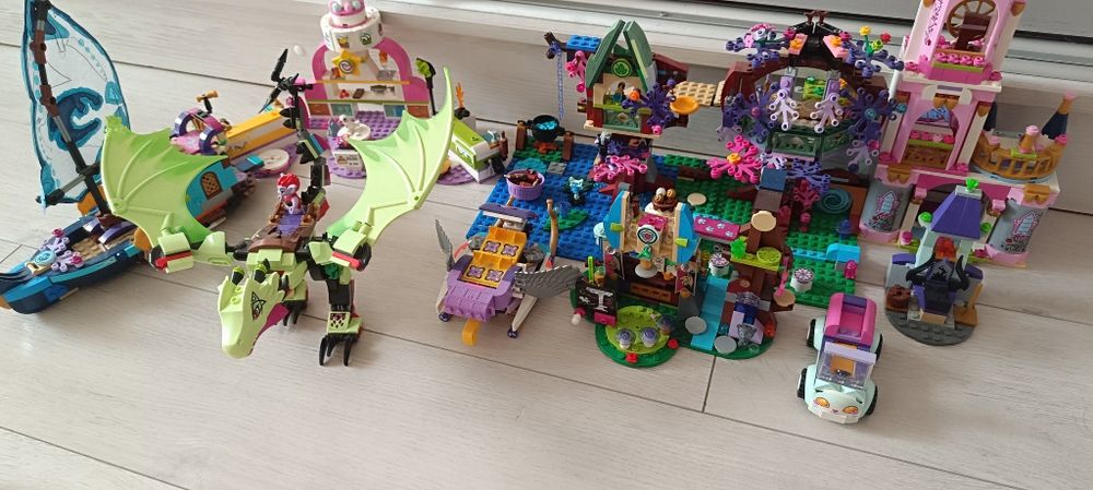 Набори LEGO Elves, Disney Princess, Friends – Велика колекція (оригіна