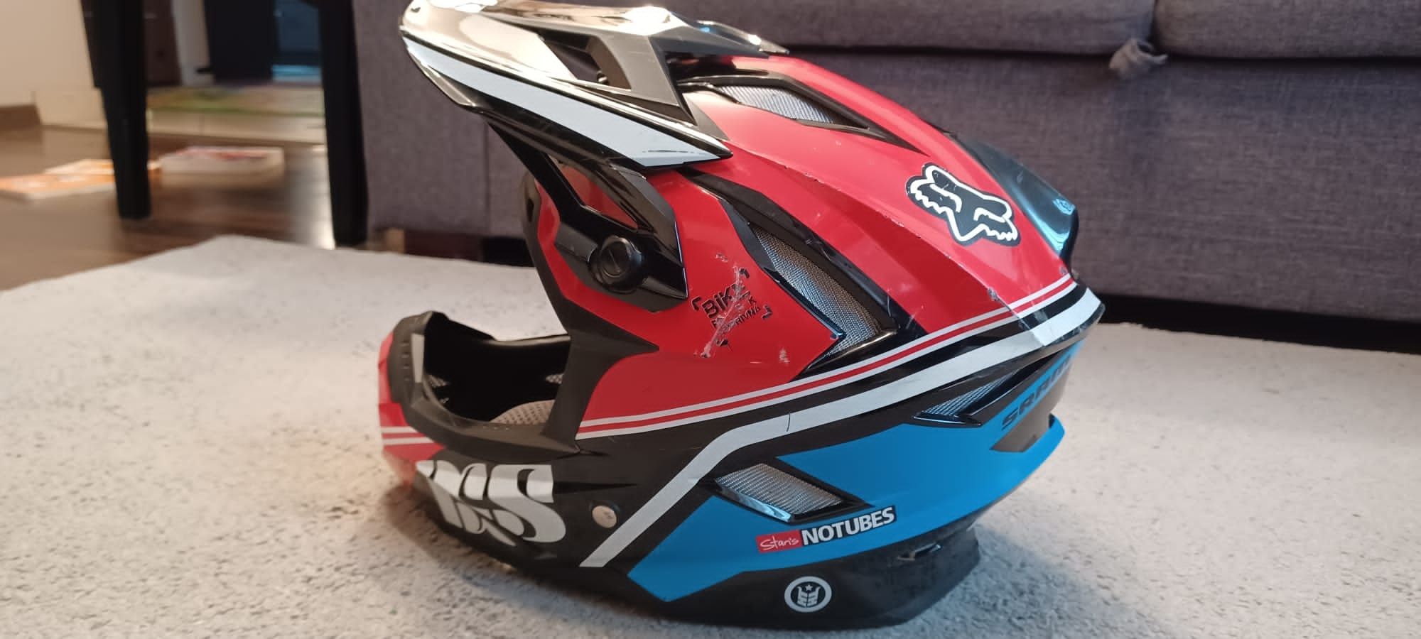 Kask full face iXS Metis enduro downhill rozm L