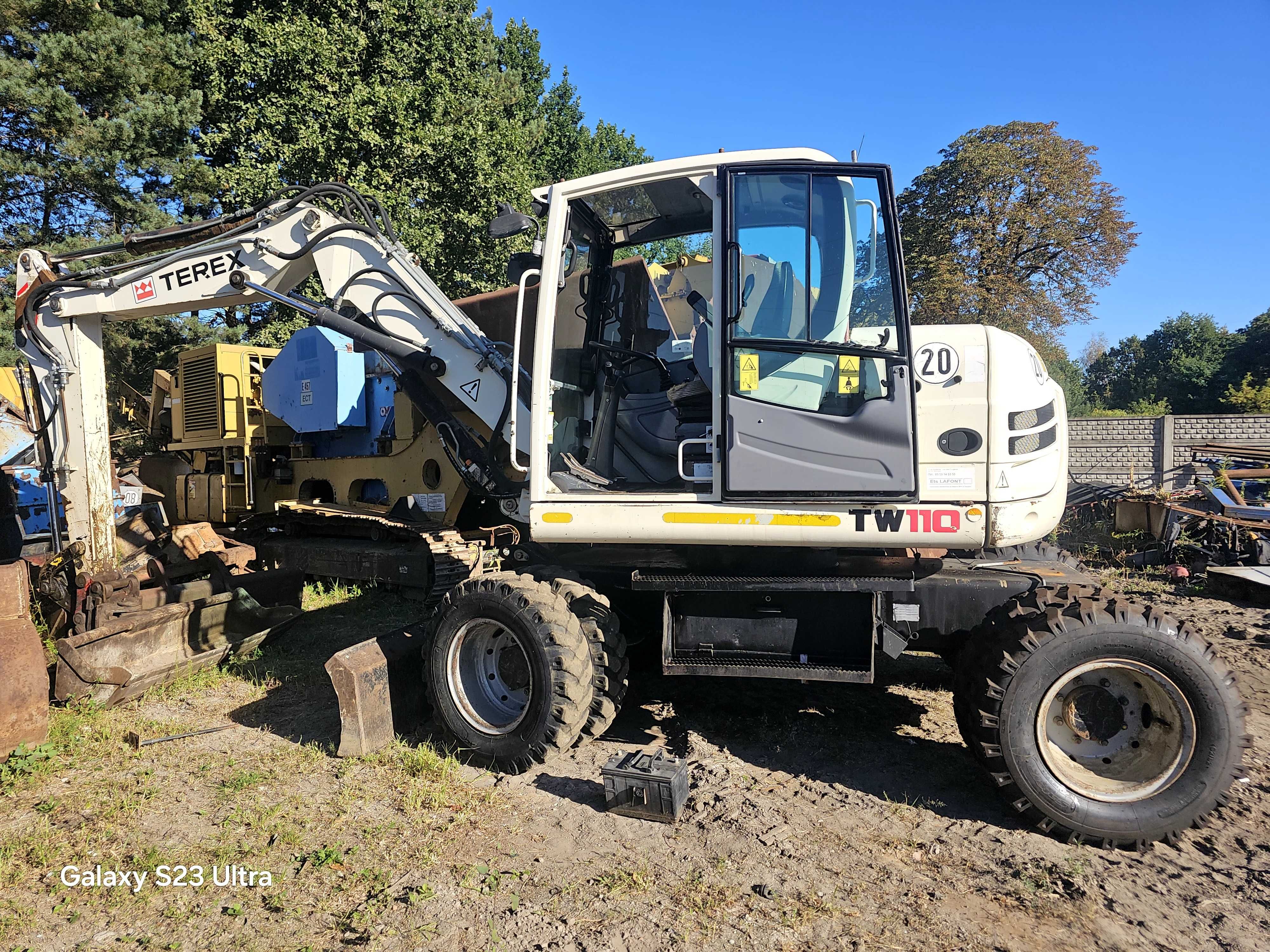 Sprzedam koparke terex tw110 9,5 m/h