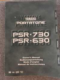 Yamaha psr 630/730 instrukcja