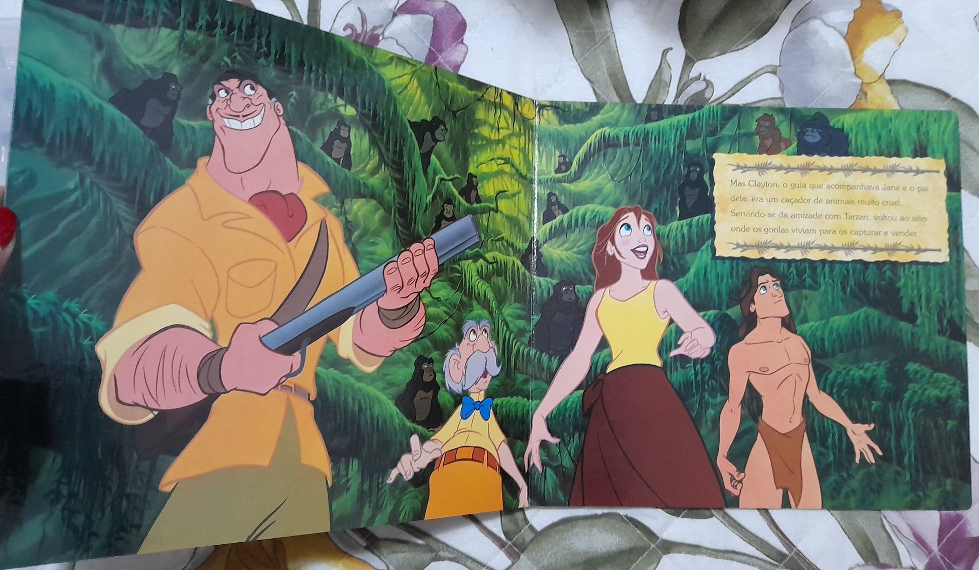 Livro Tarzan Disney