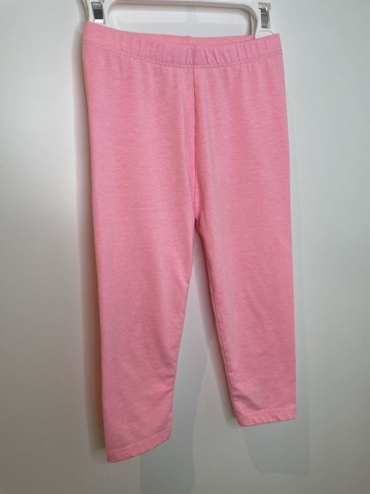 Zestaw legginsów: So cute granatowe + Dymples różowe