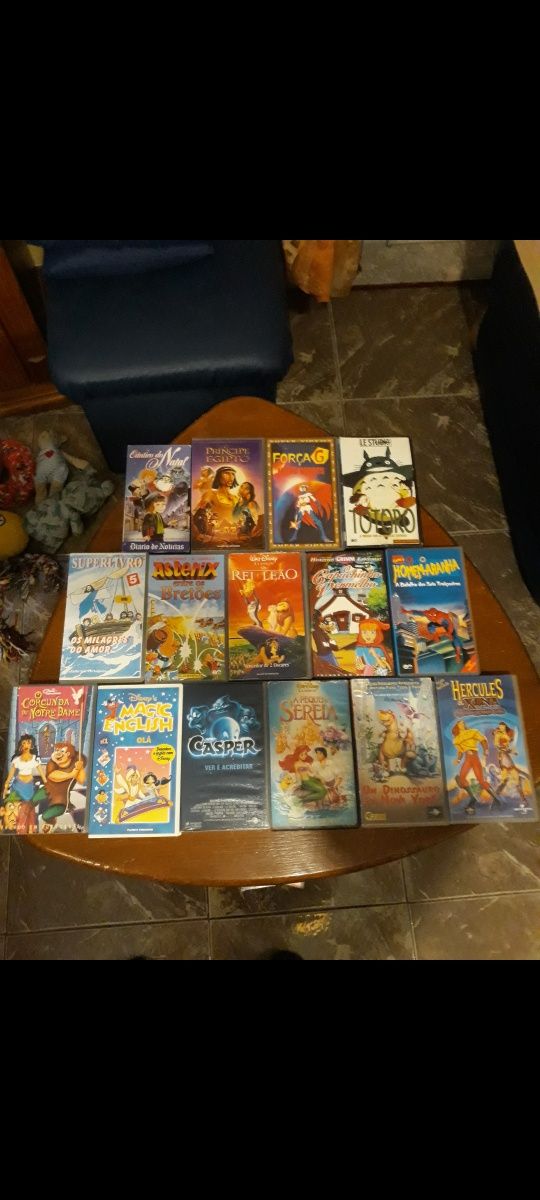 Cassetes VHS originais