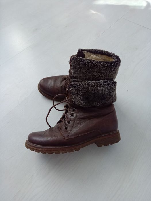 Черевики шкіряні зимові