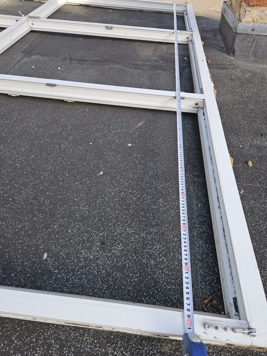 Okno potrójne szer 185cm dł 262 cm