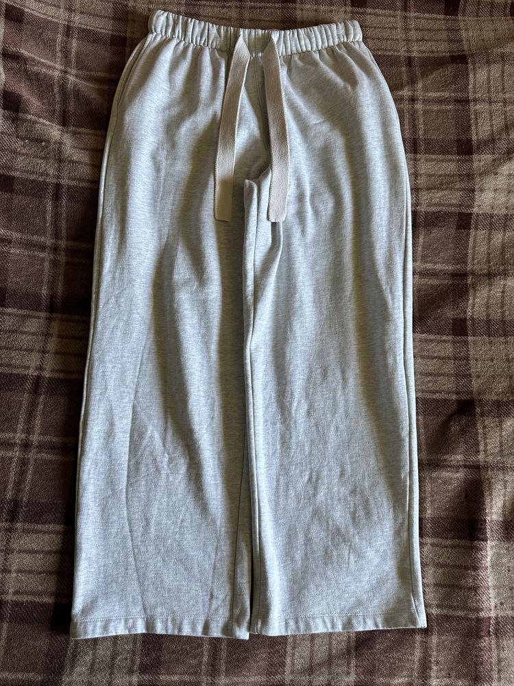 Спортивные широкие штаны zara 999yessirskiii