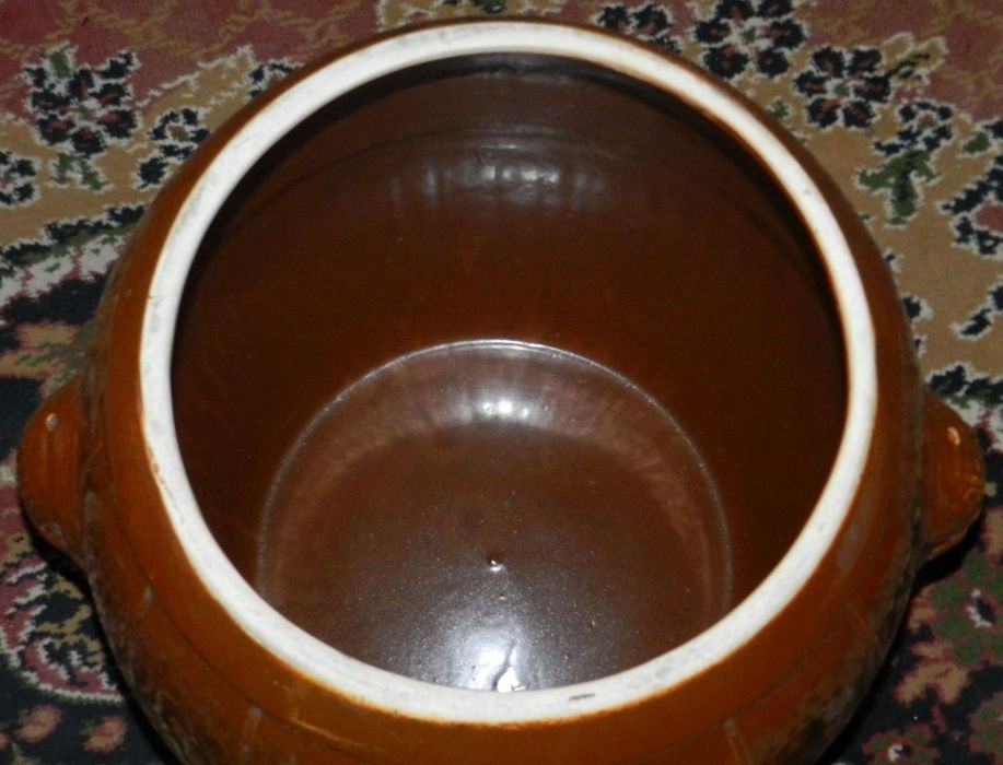 Beczka kamionka do kiszenia kapusty 40 litrów, duża ceramiczna Bochnia