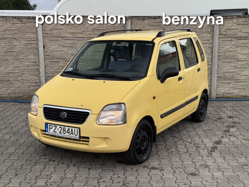 Suziki Wagon benzyna, salon polska