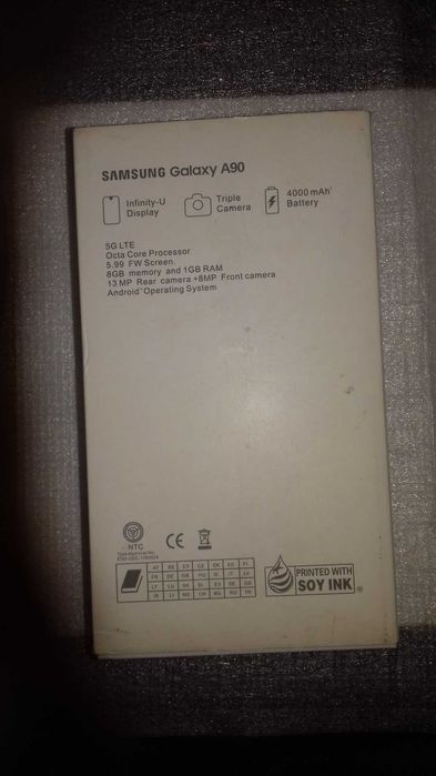 Samsung А90 рабочий. На запчасти.