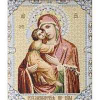 Гобелен Икона Богородица 25х34