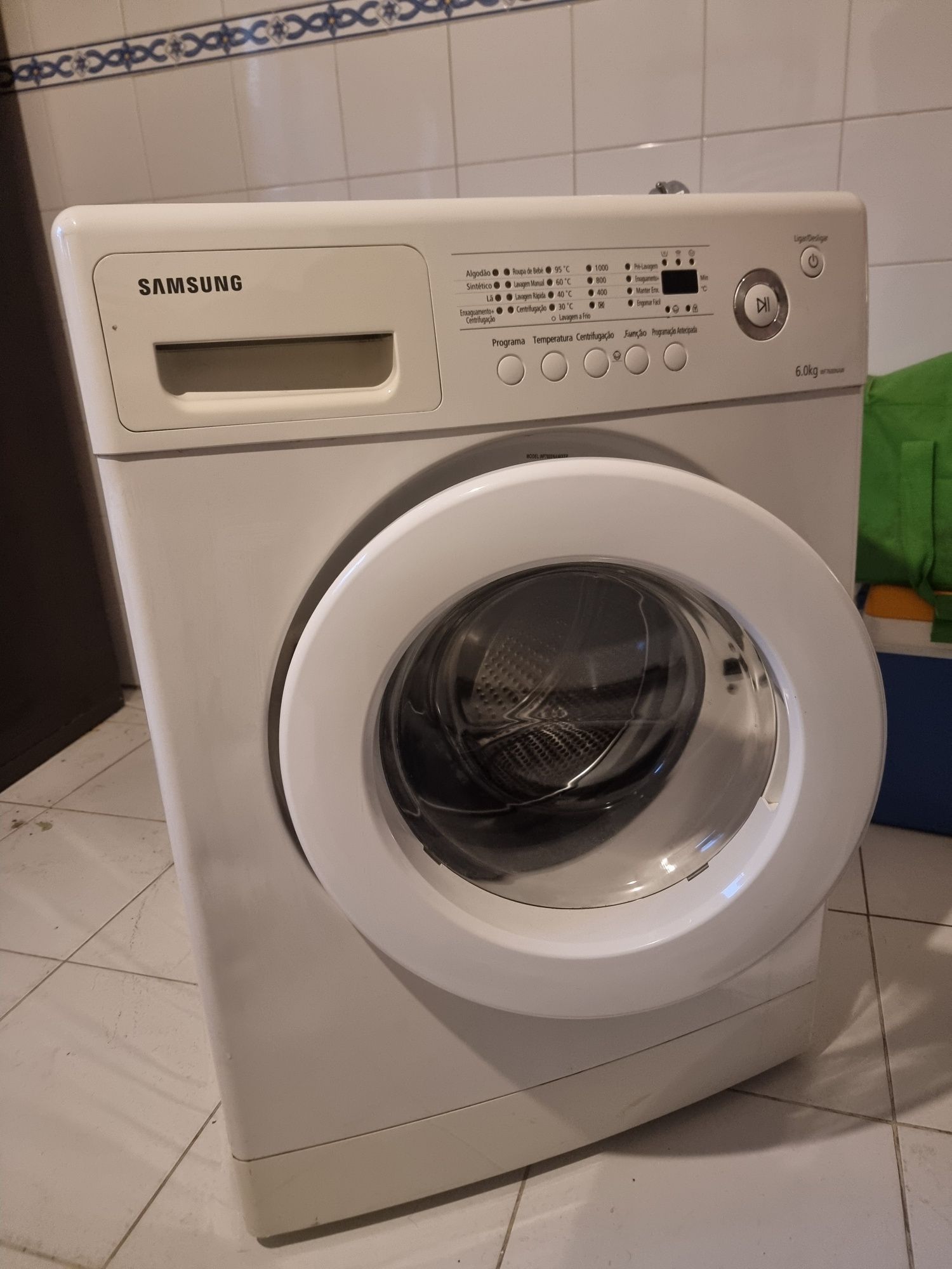 Máquina de lavar roupa Samsung WF7600NAW