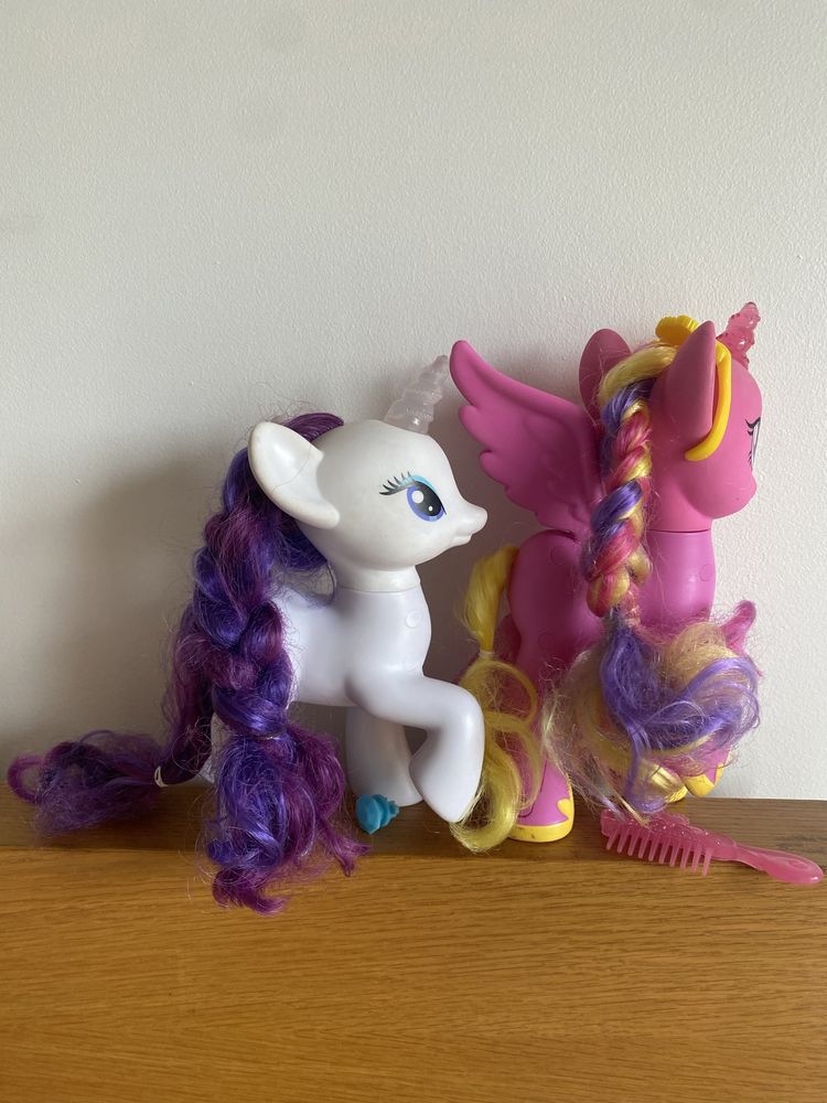 My little pony grandes light up princesa candace e rarity g4